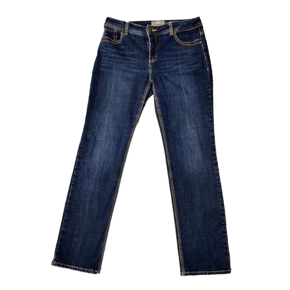 Chico’s So Slimming Women’s Dk Denim Jeans Sz 1R/8R
